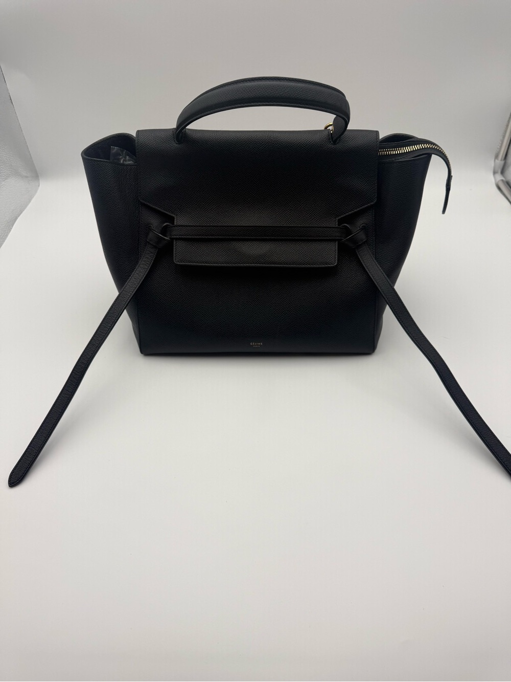 Celine Black Mini Belt Bag